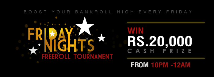 Friday Nights Rummy Tournament Join & win 20,000 cash prize!